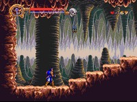 une photo d'Ã©cran de Castlevania- Vampire s Kiss sur Nintendo Super Nes